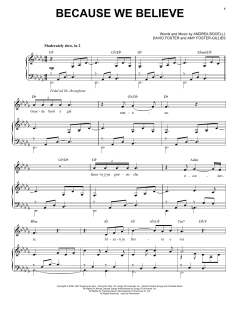 Because We Believe von Andrea Bocelli (Download) 