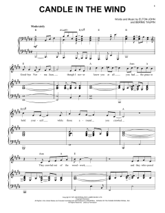 Candle In The Wind von Elton John (Download) 