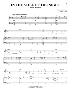In The Still Of The Night von Cole Porter (Download) 