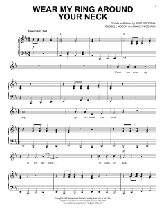 Wear My Ring Around Your Neck von Elvis Presley (Download) 