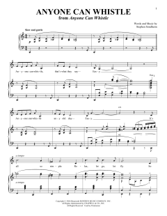 Anyone Can Whistle von Stephen Sondheim (Download) 