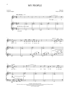 My People von Langston Hughes (Download) 