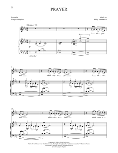 Prayer von Langston Hughes (Download) 