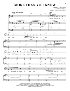 More Than You Know von William Rose (Download) 
