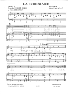 La Louisiane von Francoise Mallet-Joris (Download) 