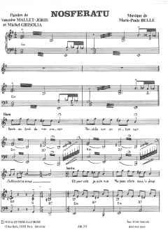 Nosferatu von Francoise Mallet-Joris (Download) 