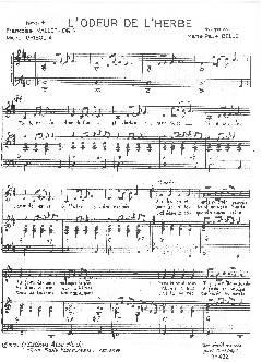 L'Odeur De L'herbe von Francoise Mallet-Joris (Download) 