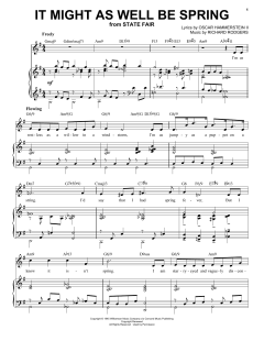 It Might As Well Be Spring [Jazz version] von Richard Rodgers (Download) 
