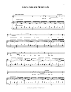 Gretchen At The Spinning Wheel (Gretchen Am Spinnrade) von Franz Schubert (Download) 