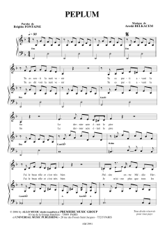 Peplum von Brigitte Fontaine (Download) 