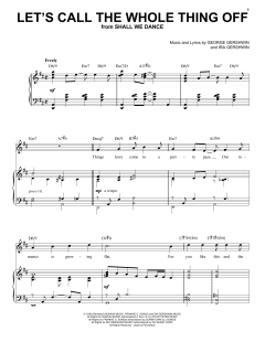 Let's Call The Whole Thing Off [Jazz version] von Ira Gershwin (Download) 