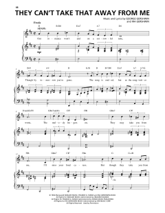 They Can't Take That Away From Me von Ira Gershwin (Download) 