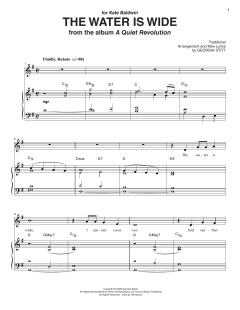 The Water Is Wide von Georgia Stitt (Download) 