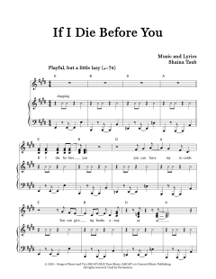 If I Die Before You von Shaina Taub (Download) 
