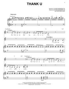 Thank U von Alanis Morissette (Download) 