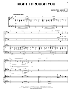 Right Through You von Alanis Morissette (Download) 