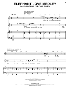 Elephant Love Medley (Download) 