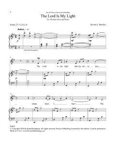 The Lord Is My Light (Download) 