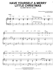Have Yourself A Merry Little Christmas [Jazz Version] von Hugh Martin (Download) 