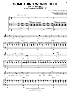 Something Wonderful [R&H Goes Pop! version] von Richard Rodgers (Download) 