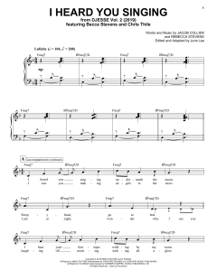 I Heard You Singing (feat. Becca Stevens & Chris Thile) von Jacob Collier (Download) 
