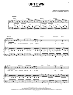 Uptown von Charles Strouse (Download) 