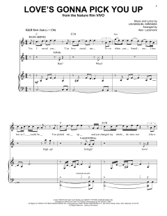 Love's Gonna Pick You Up von Lin-Manuel Miranda (Download) 