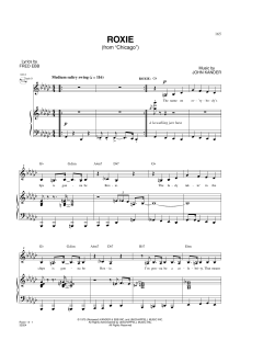 Roxie von Fred Ebb (Download) 