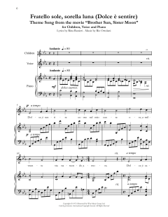 Fratello Sole, Sorella Luna von Andrea Bocelli (Download) 