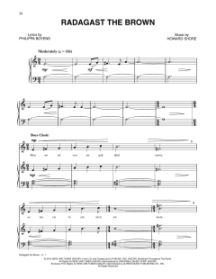 Radagast The Brown von Philippa Boyens (Download) 
