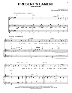 Present's Lament von Benj Pasek (Download) 