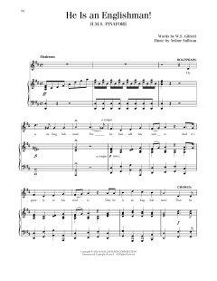 He Is An Englishman von William Schwenck Gilbert (Download) 