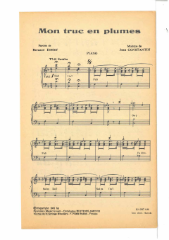 Mon Truc En Plumes von Jean Constantin (Download) 