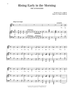 Rising Early In The Morning von William Schwenck Gilbert (Download) 