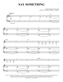 Say Something von A Great Big World (Download) 