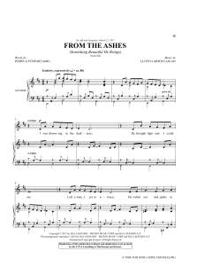 From The Ashes (Something Beautiful He Brings) von Lloyd Larson (Download) 