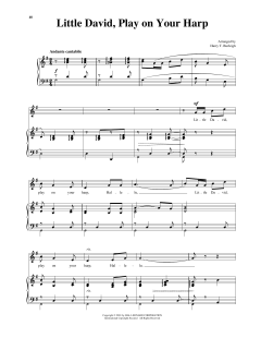 Little David, Play On Your Harp von Traditional (Download) 