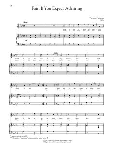 Fair, If You Expect Admiring von Thomas Campian (Download) 