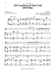 All Creatures Of Our God And King von William Henry Draper (Download) 