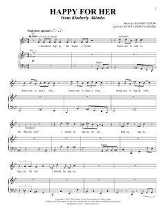Happy For Her von Jeanine Tesori (Download) 