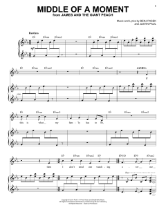 Middle Of A Moment von Benj Pasek (Download) 