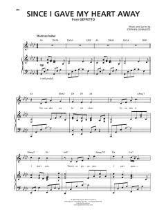 Since I Gave My Heart Away von Stephen Schwartz (Download) 