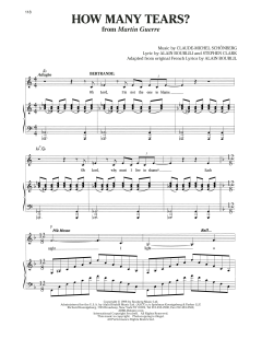How Many Tears? von Alain Boublil (Download) 