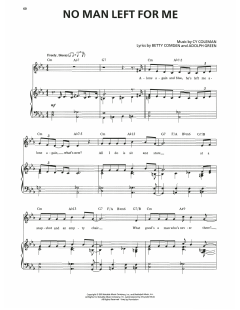 No Man Left For Me von Betty Comden (Download) 