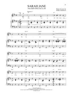 Sarah Jane von Jerry Herman (Download) 