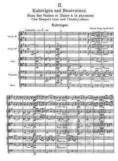 2 Norwegian Airs op. 63 (composer's orchestration) von Edvard Grieg 