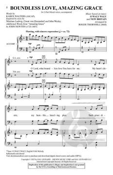 Boundless Love, Amazing Grace (Download) 