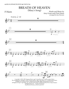Breath of Heaven (Mary's Song) von Amy Grant (Download) 