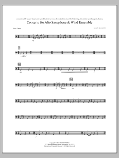 Concerto For Alto Saxophone And Wind Ensemble von Samuel R. Hazo (Download) 