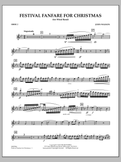 Festival Fanfare For Christmas von John Wasson (Download) 
